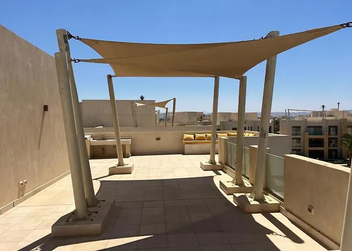 شقة 3 Bdr Sea View With Private Roof Mangrovy El Guna الغردقة