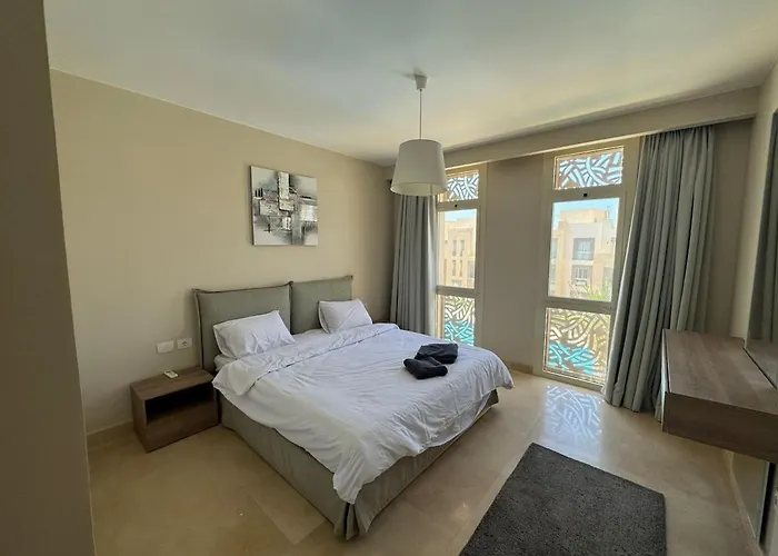 3 Bdr Sea View With Private Roof Mangrovy El Guna *