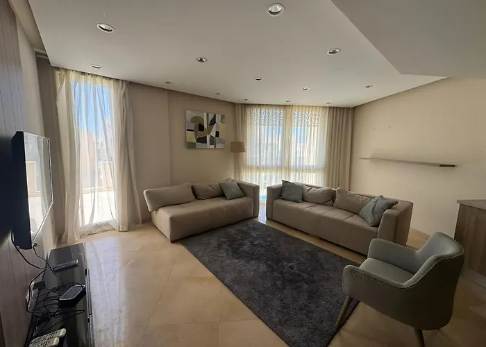 3 Bdr Sea View With Private Roof Mangrovy El Guna *