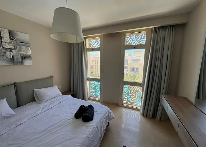 3 Bdr Sea View With Private Roof Mangrovy El Guna