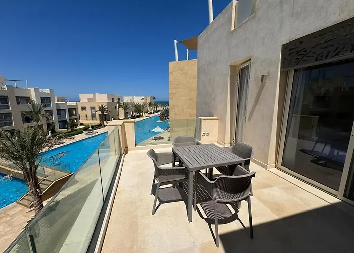 3 Bdr Sea View With Private Roof Mangrovy El Guna